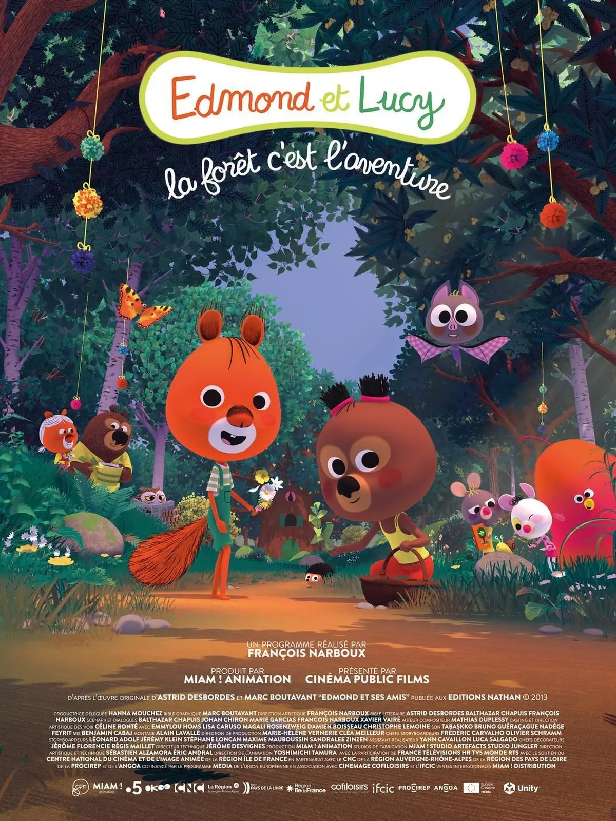 [Cinéma] Ciné Bout'Chou : Edmond et Lucy - la forêt, c'est l'aventure !