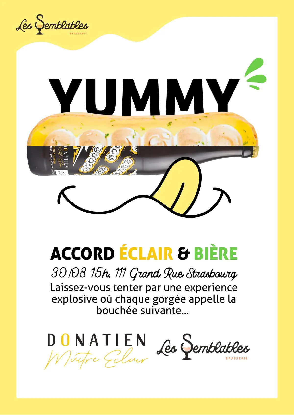 Yummy : Accord éclair & bière 