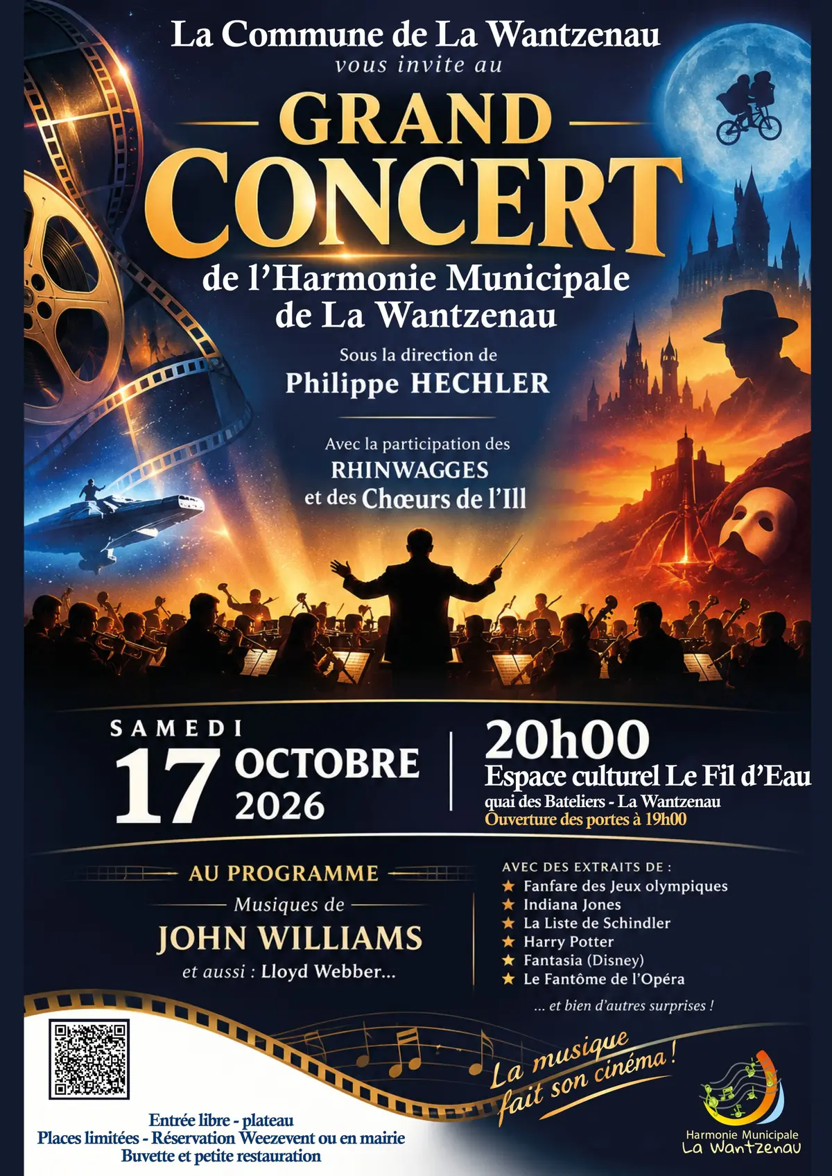 Grand concert de l'Harmonie Municipale de La Wantzenau