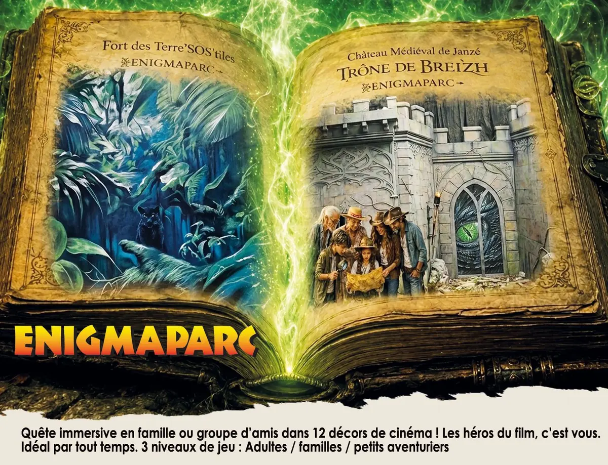 Tentez votre chance au jeu-concours des 20 ans d’Enigmaparc !