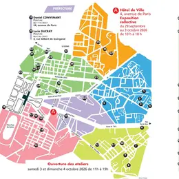 Parcours dans les ateliers d'artistes de Versailles