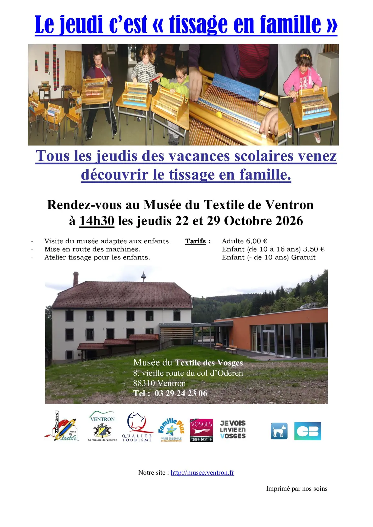 Tissage en famille