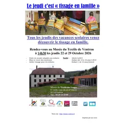 Tissage en famille