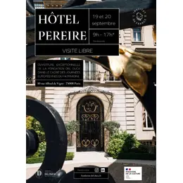 Journées européennes du patrimoine – Ouverture exceptionnelle de l'Hôtel Pereire