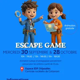 Un mercredi à la centrale : escape game