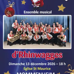 Concert de Noël de l'ensemble musical 'Rhinwagges