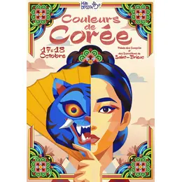 Couleurs de Corée débarque à Saint-Brieuc les 17 et 18 octobre 2026 !