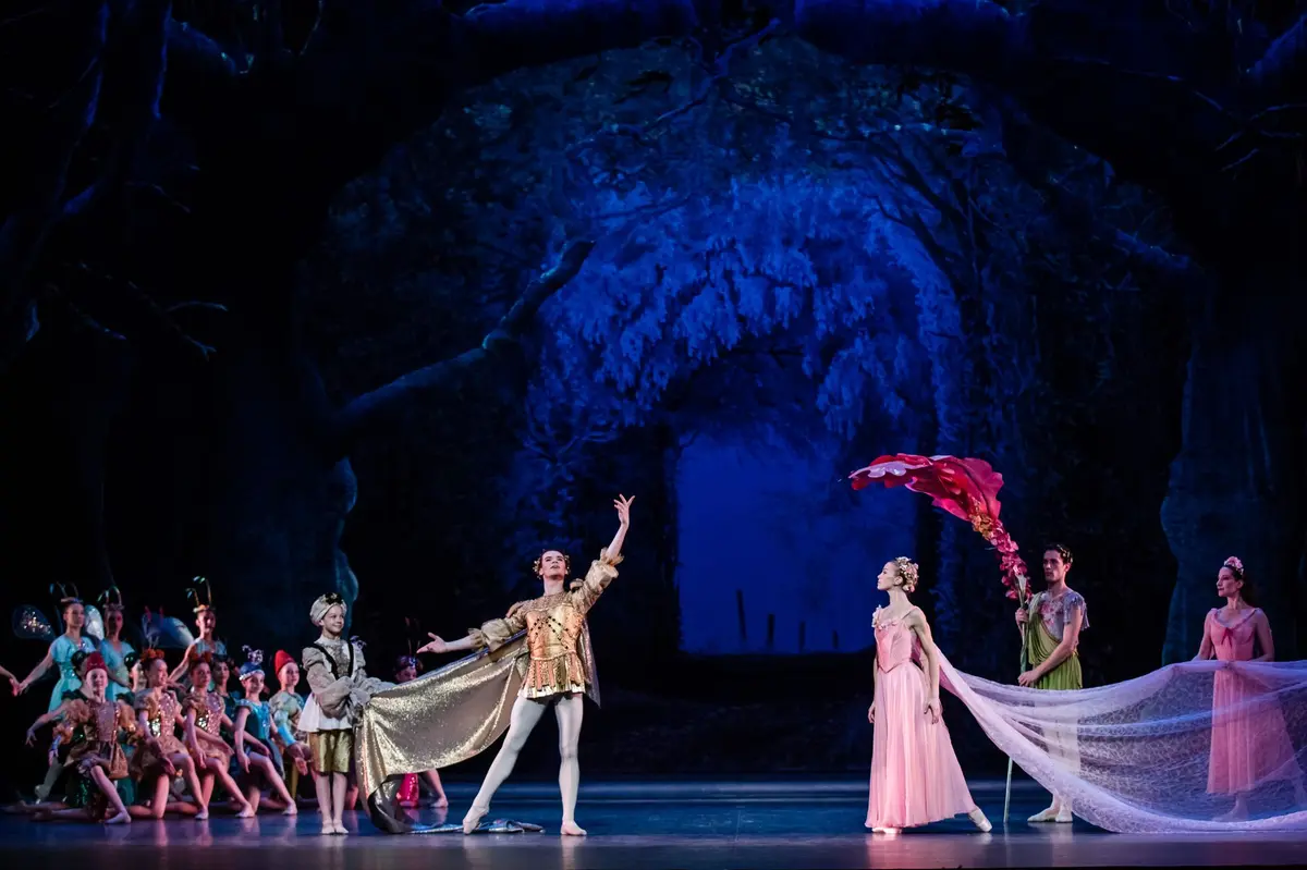 Projection ballet Le songe d'une nuit d'été