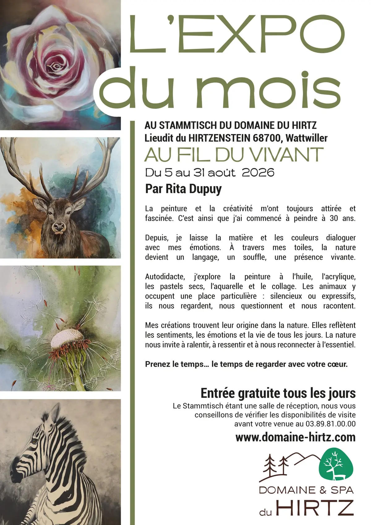 Au fil du vivant par Rita Dupuy