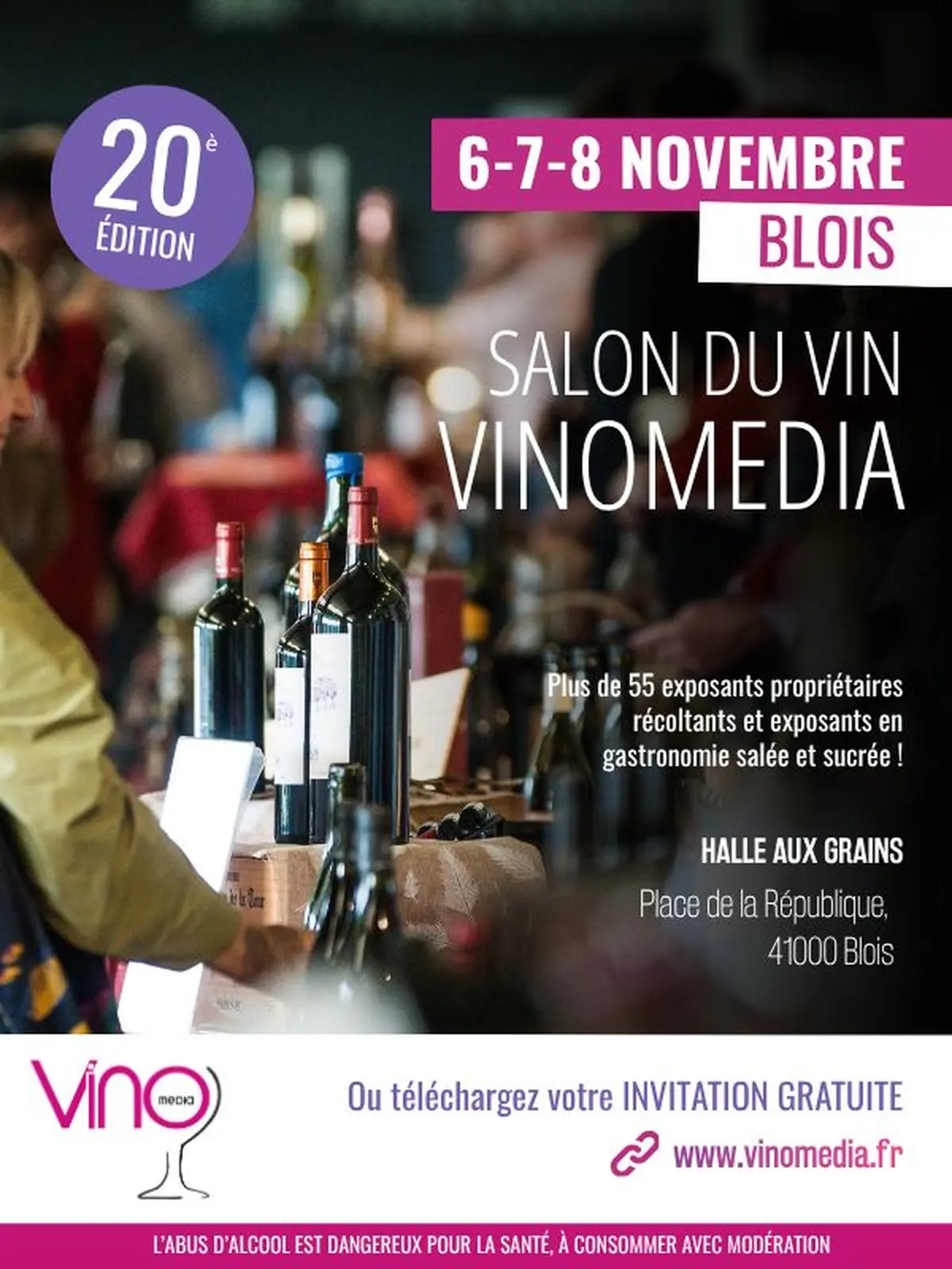 Salon du vin VINOMEDIA
