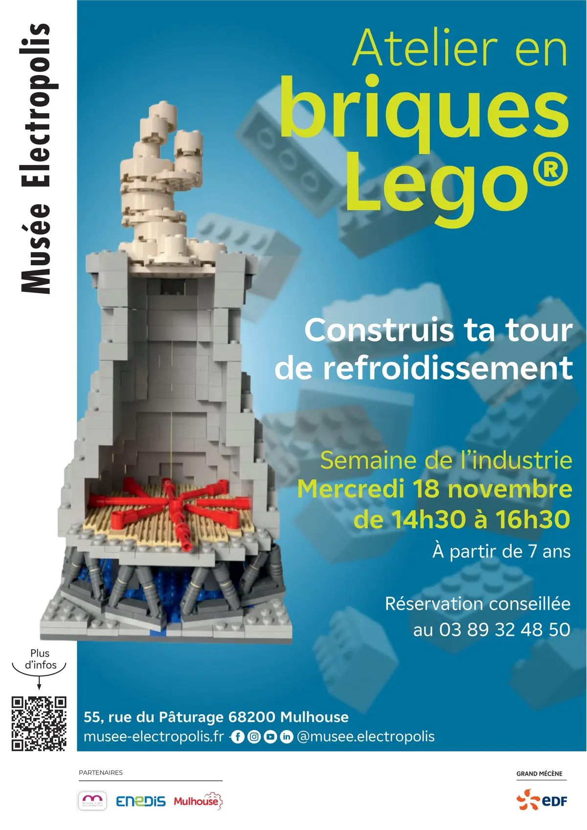 Atelier en briques LEGO® - Semaine de l'industrie