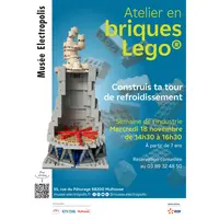 Atelier en briques LEGO® - Semaine de l'industrie &copy; Musée Electropolis