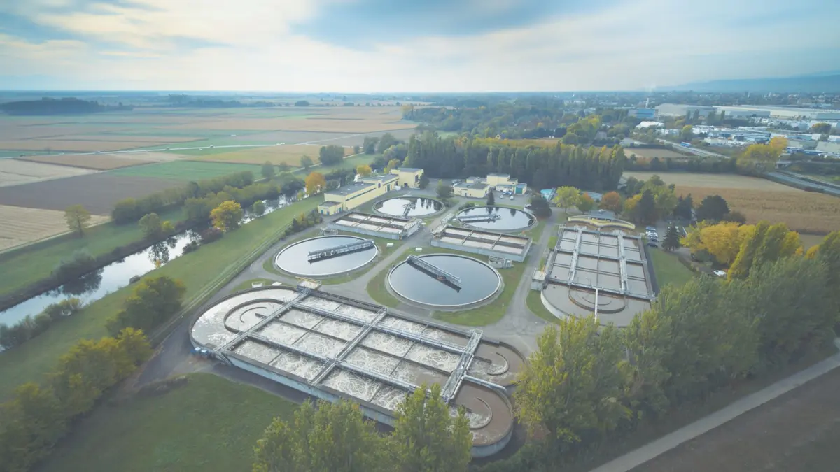 Visite de la station de traitement des eaux usées de Colmar