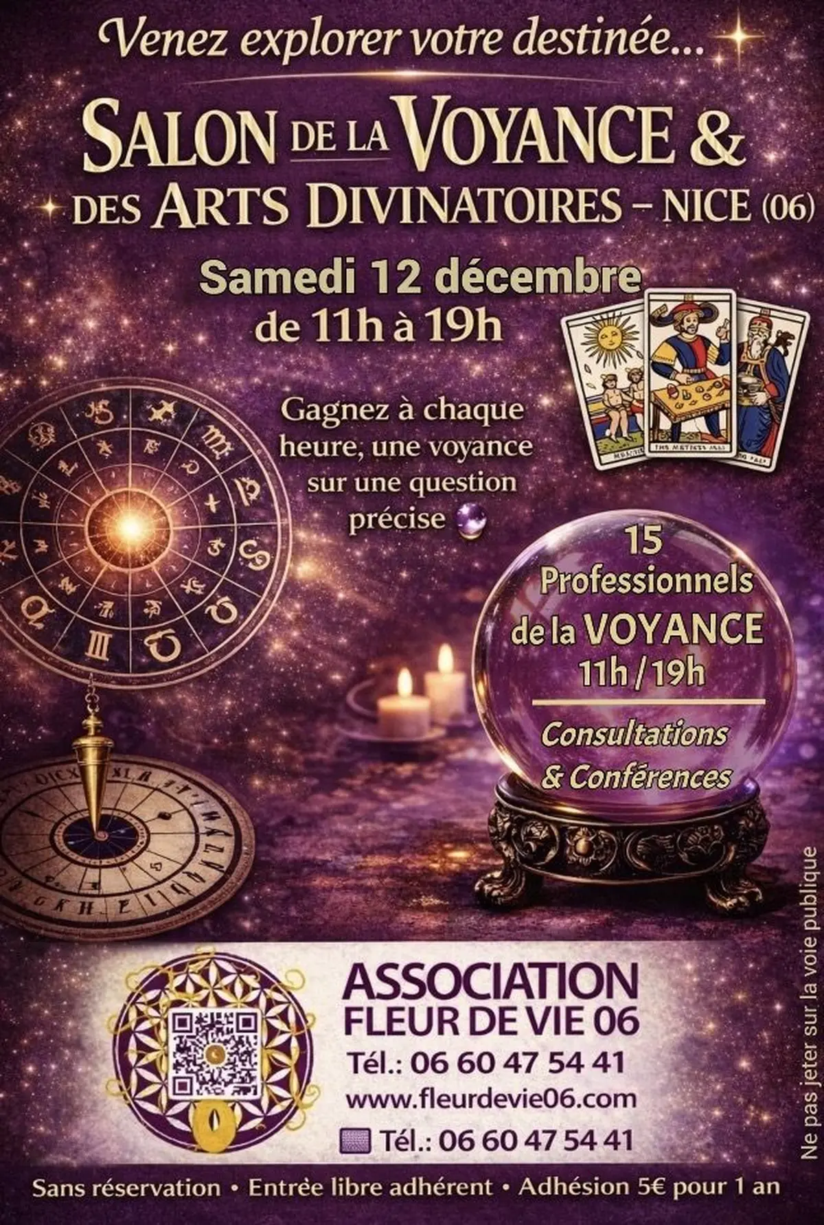 SALON de la Voyance & des Arts Divinatoires NICE (06)