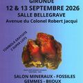 30 &eacute;me salon Min&eacute;raux, Fossiles et Gemmes de Pessac (Gironde)