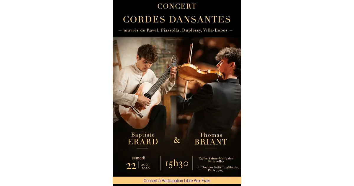 Récital Guitare classique & Violon