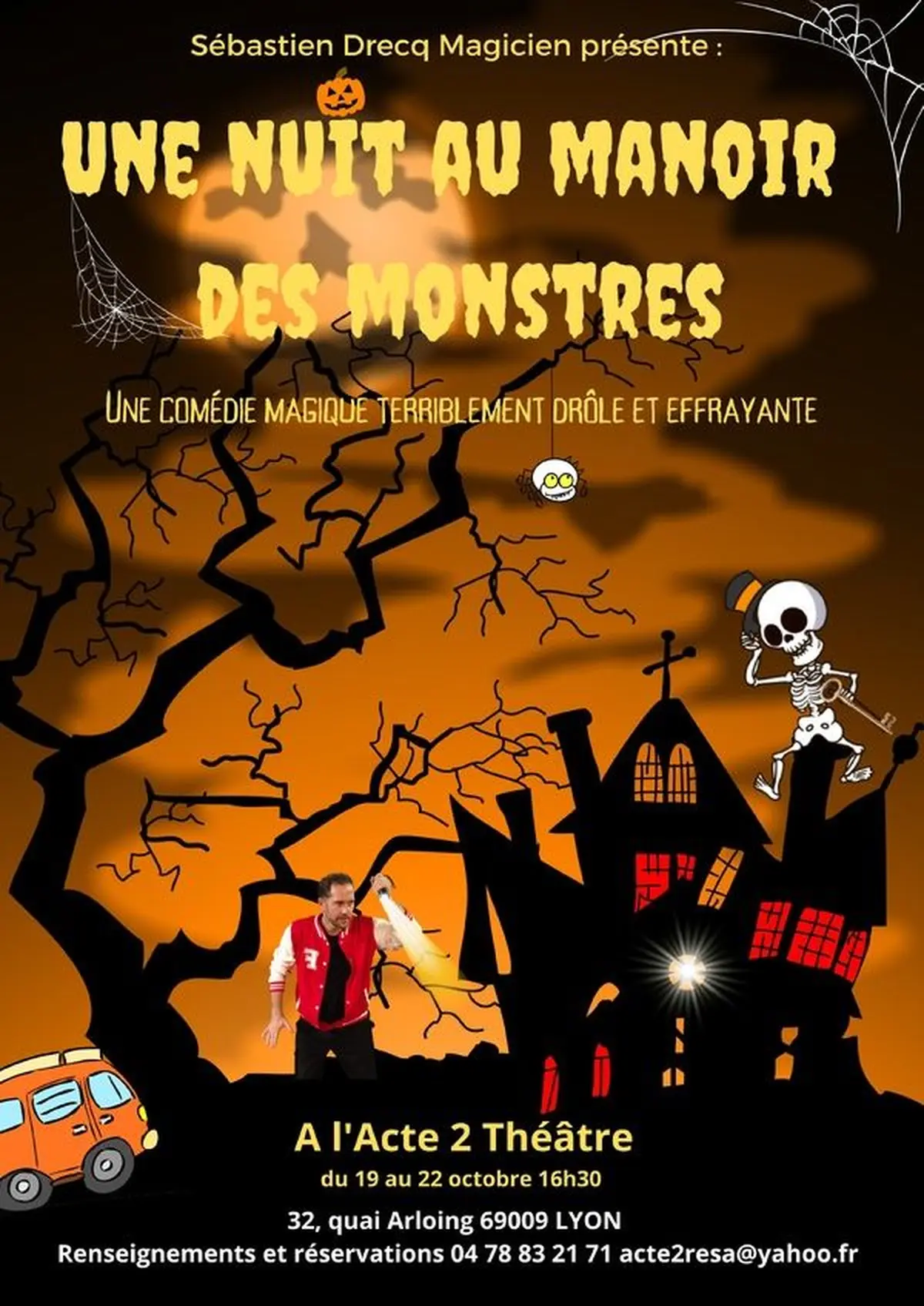  Une nuit au manoir des monstres 
