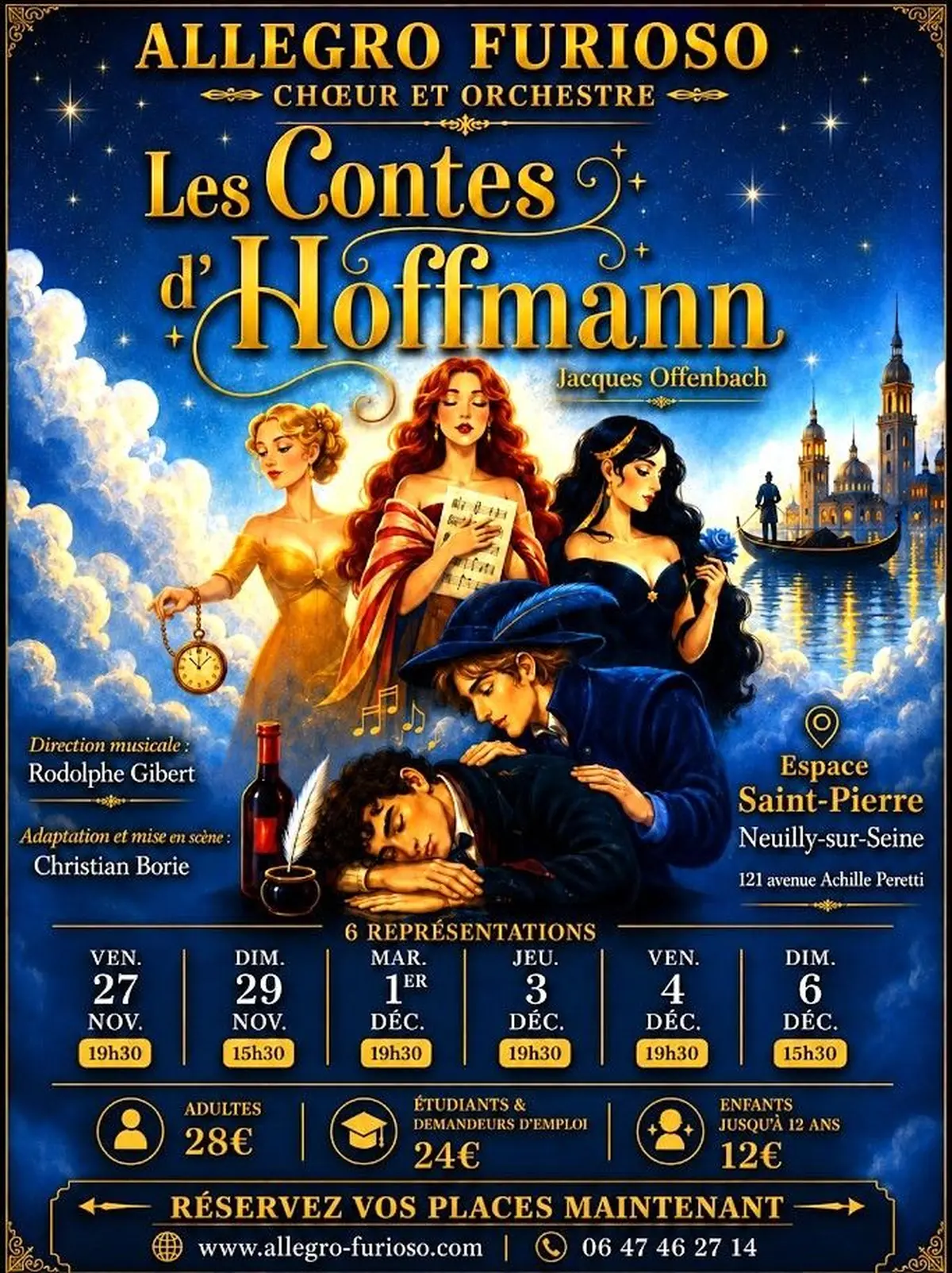 Les Contes d'Hoffmann de Jacques Offenbach