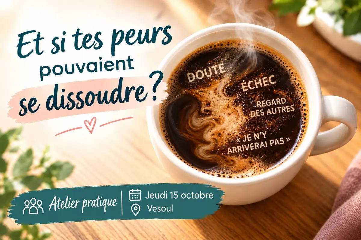 Atelier pratique Apprends à apprivoiser tes peurs !