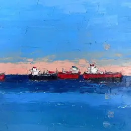 Exposition Infiniment Bleu par Christian Maeder