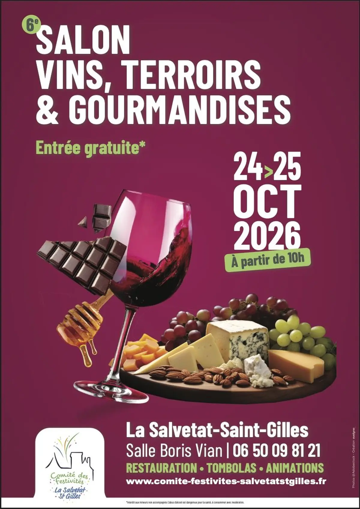 Salon Vins, Terroirs et Gourmandises