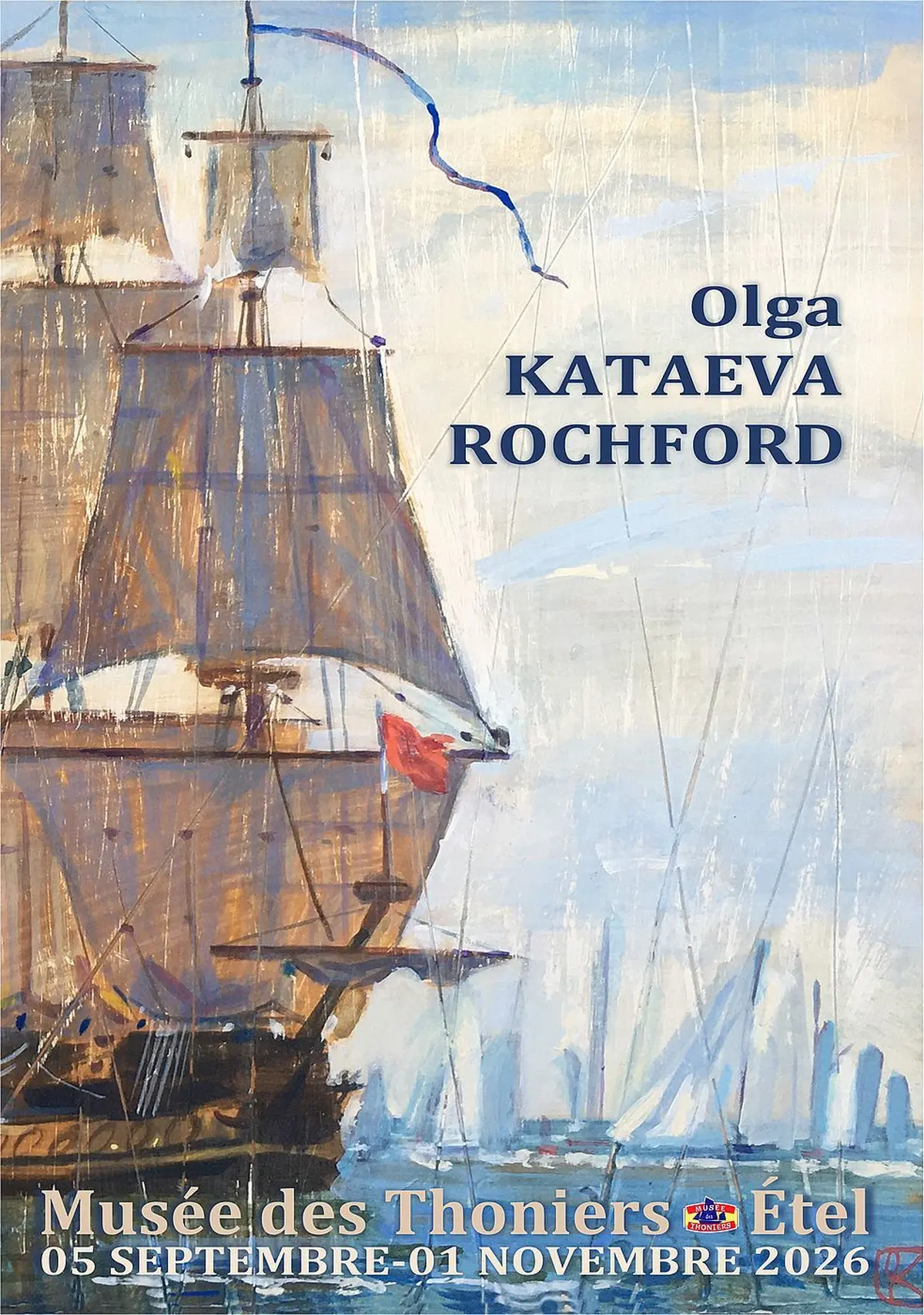 Exposition de peinture Olga KATAEVA-ROCHFORD & Régis DE MARTRIN-DONOS