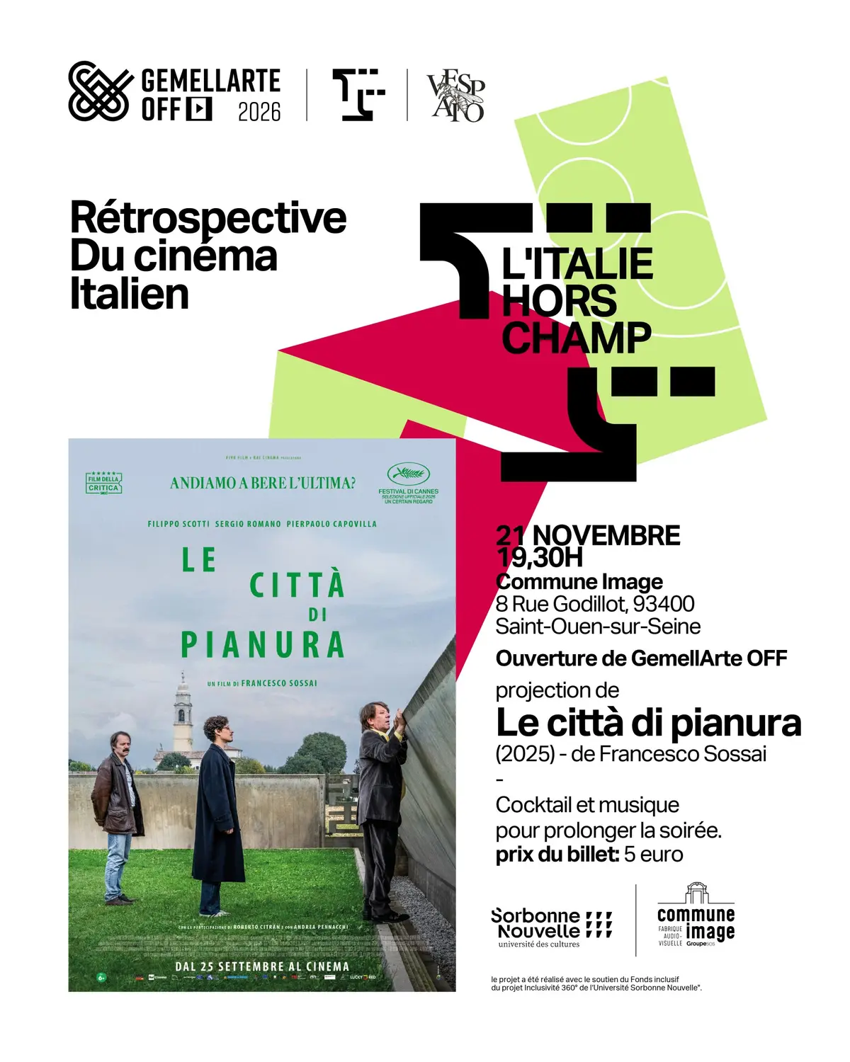 Rétrospective du cinéma italien 
