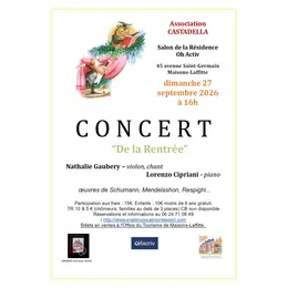 Concert de rentrée