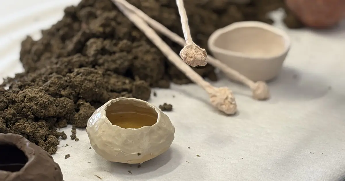 "Goûter la terre" au salon Brut(es) - Angéline Dubois