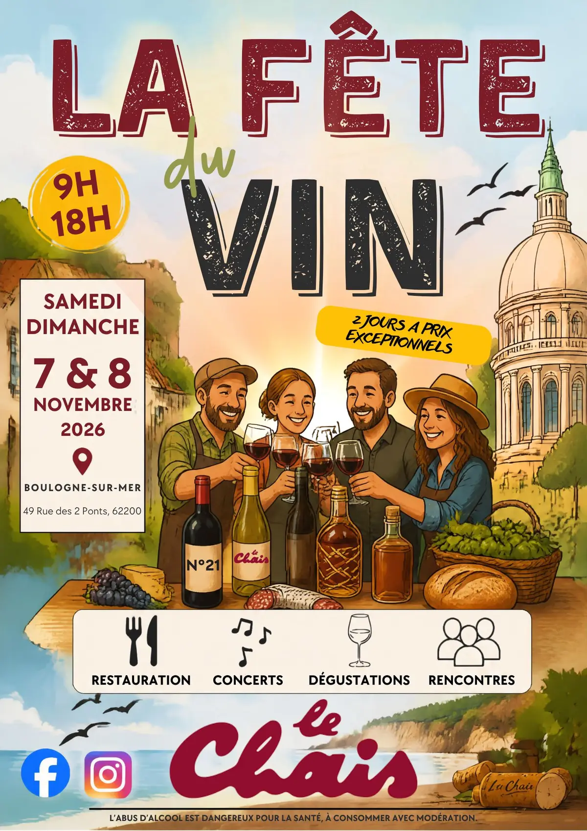 Fête du vin LE CHAIS 2026