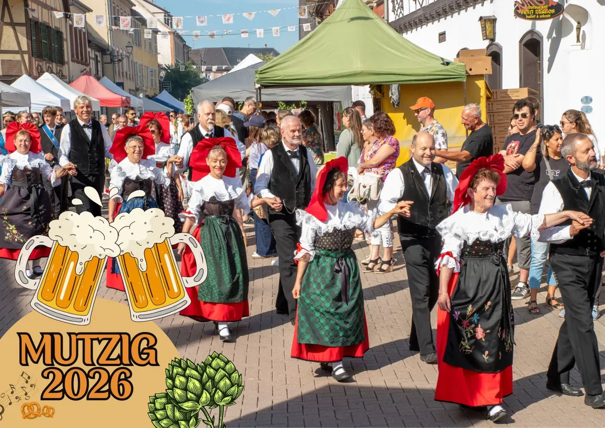 Fontaine de la bière et marché annuel - Mutzig 2026