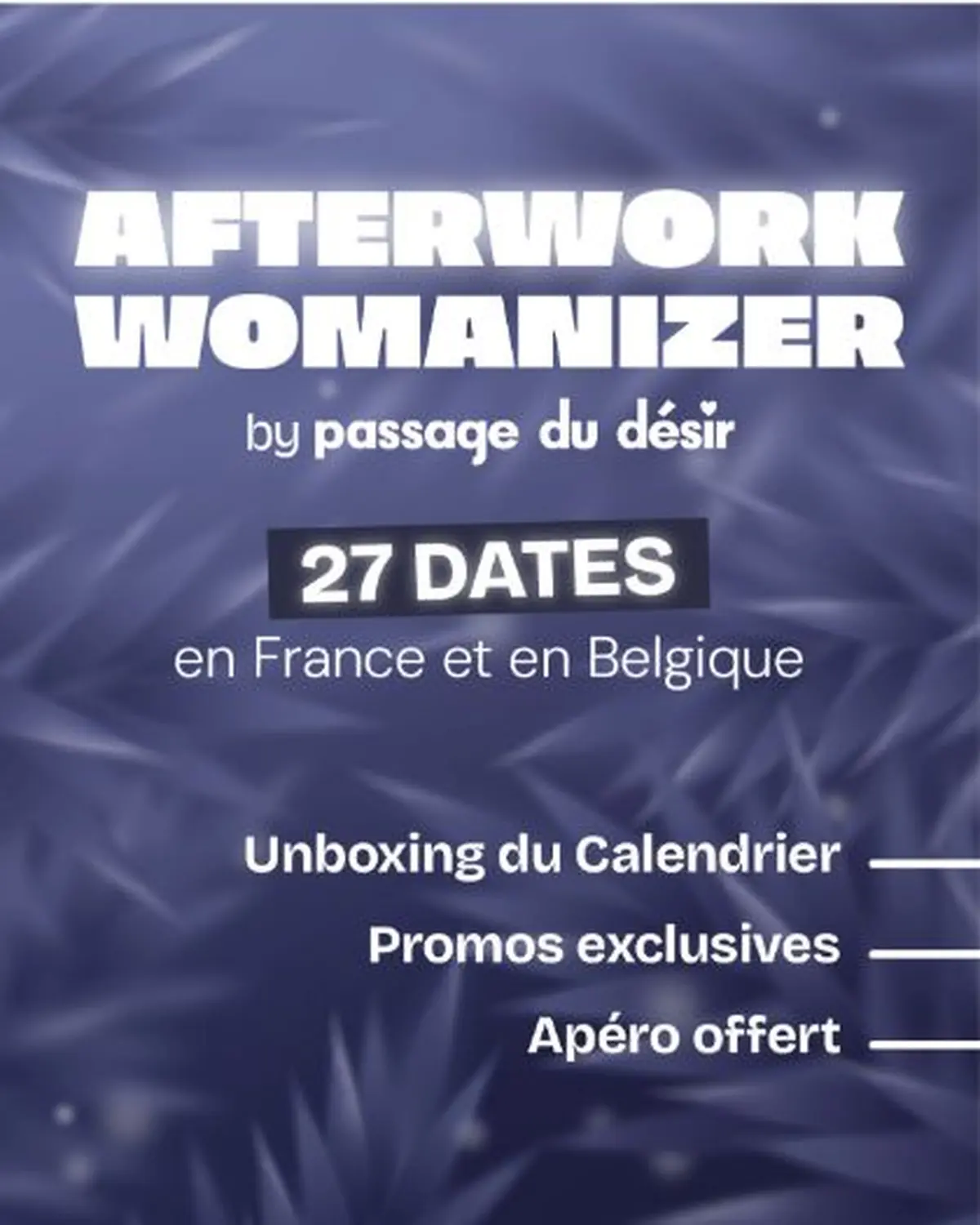 Womanizer Dance Tour 2026 X Passage du Désir 