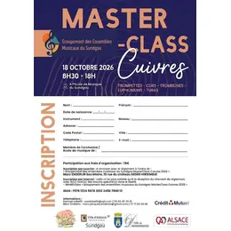 MasterClass des Cuivres 2026