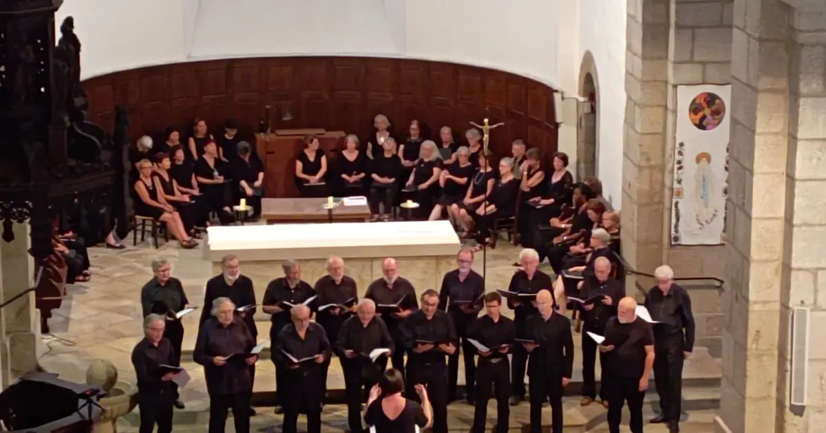 Le Choeur Ephémère de Conques à Entraygues
