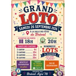 Grand Loto de Bréval Agri'78