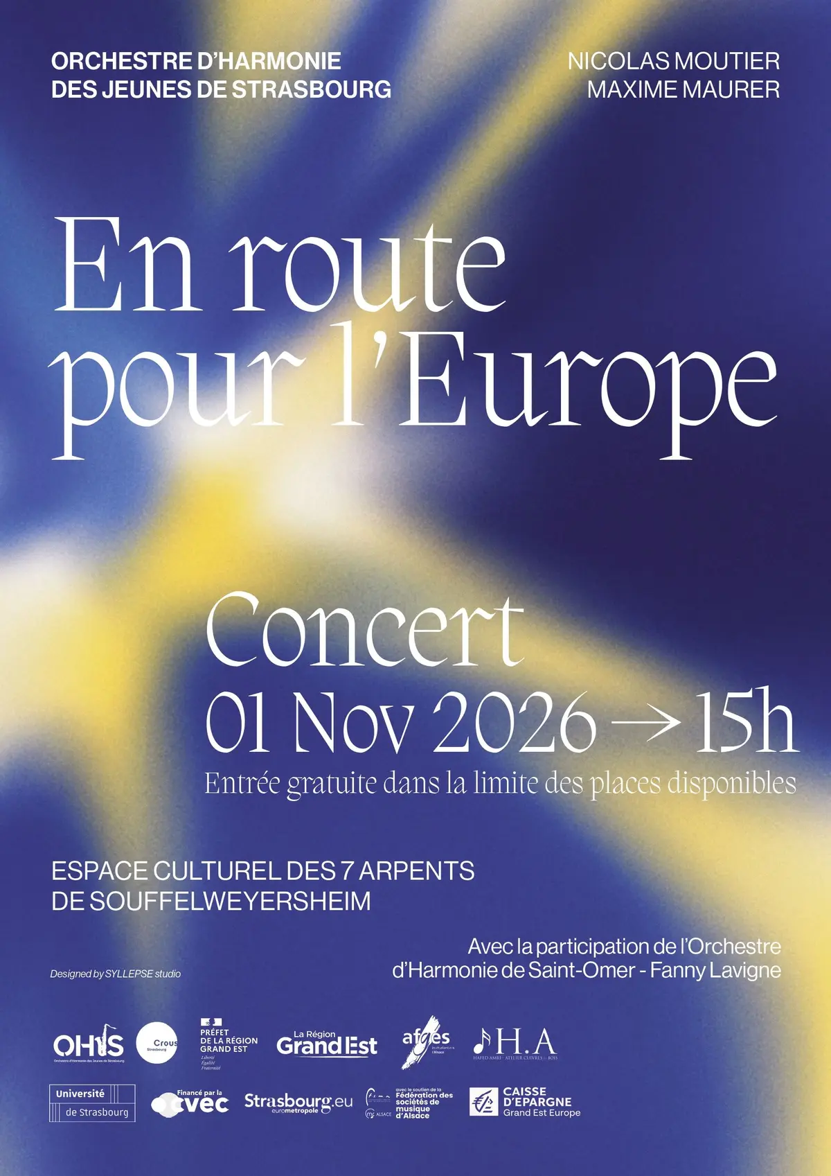 Concert OHJS - En route pour l'Europe