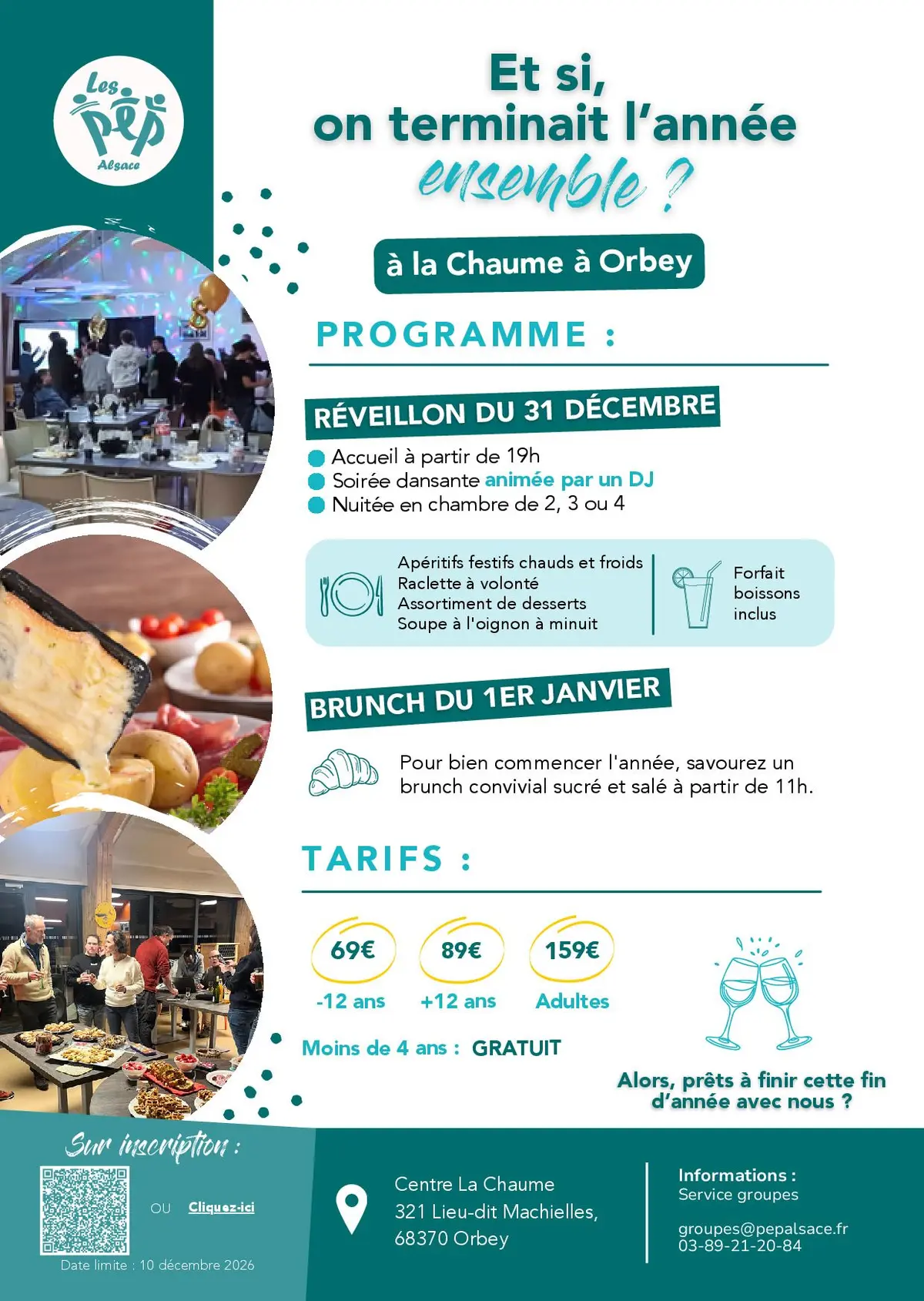 Nouvel An - Centre La Chaume