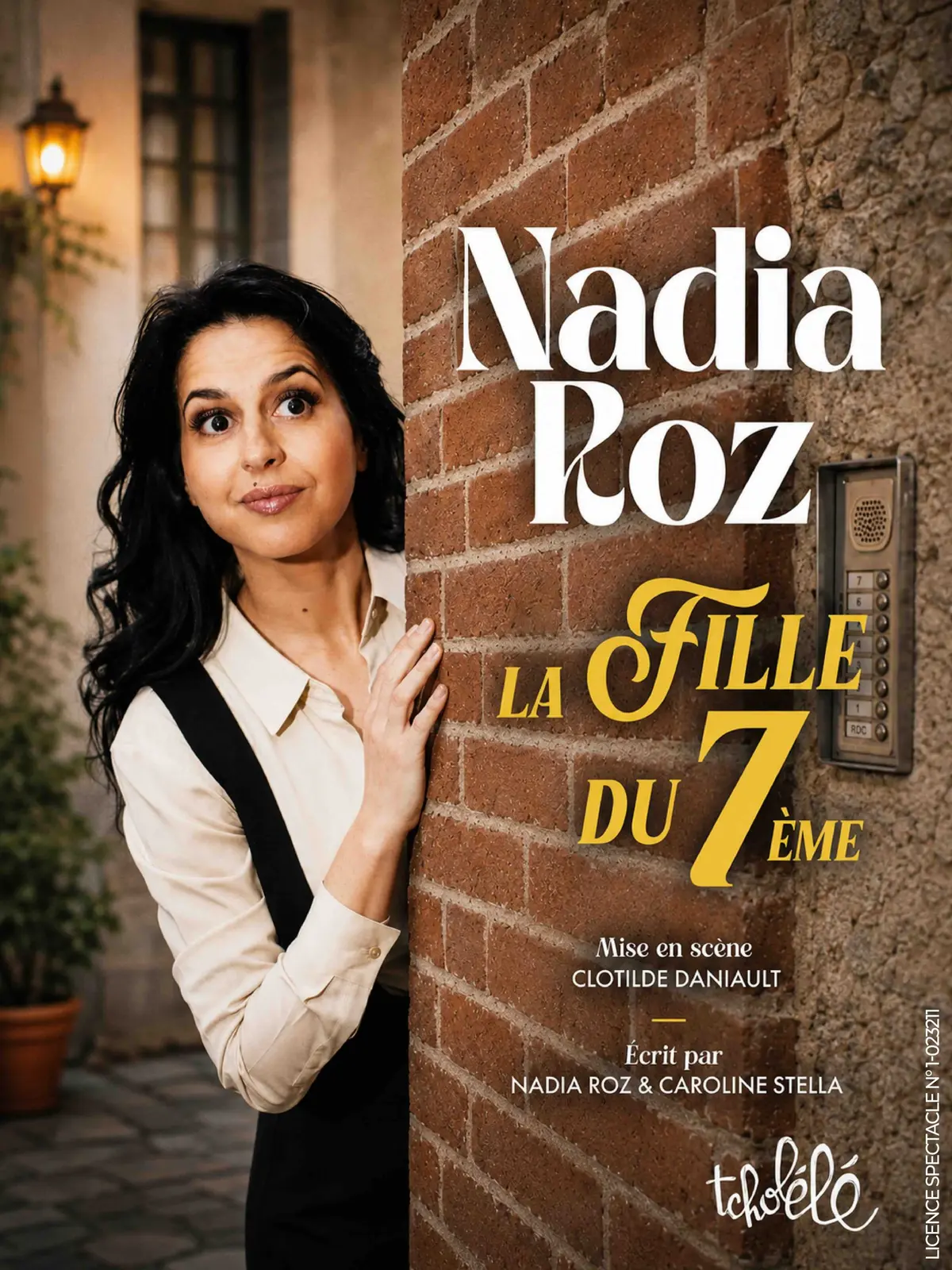 Nadia Roz dans La fille du 7e : spectacle à Diagora le 21 novembre