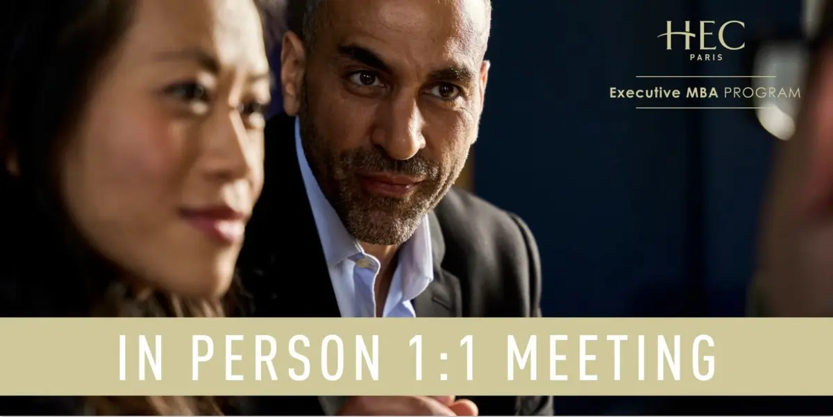 HEC Paris EMBA – En-Personne 1:1 Meeting à Lyon– 20 Novembre 2026