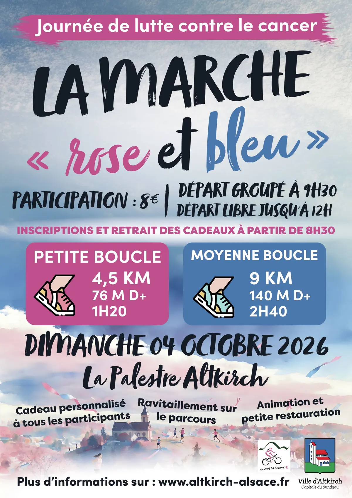 La Marche Rose et Bleu