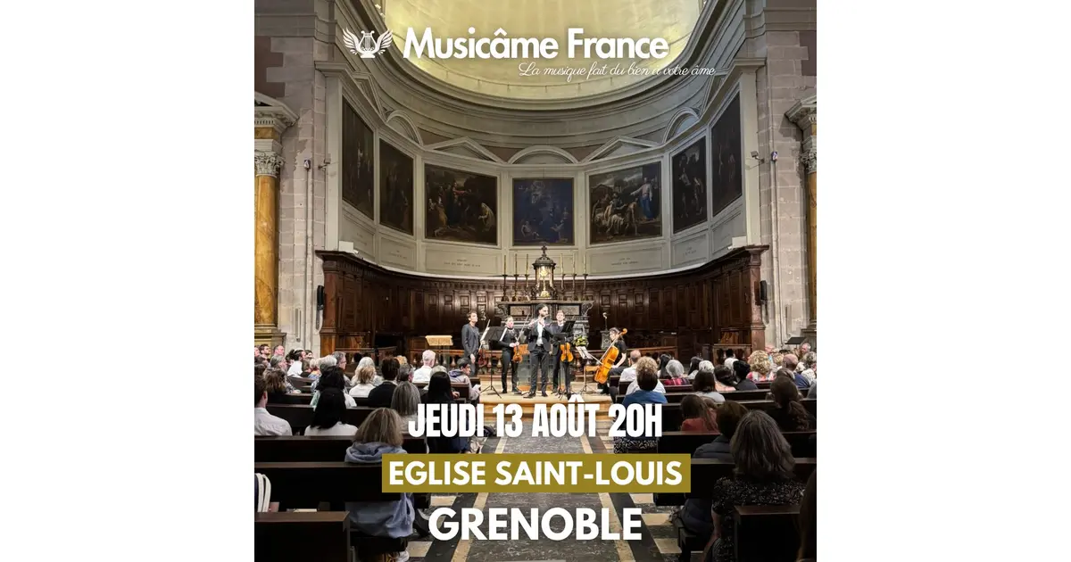 Concert à Grenoble : Ravel, Debussy, Vivaldi, Cantemir, Mozart, Bach, Doppler