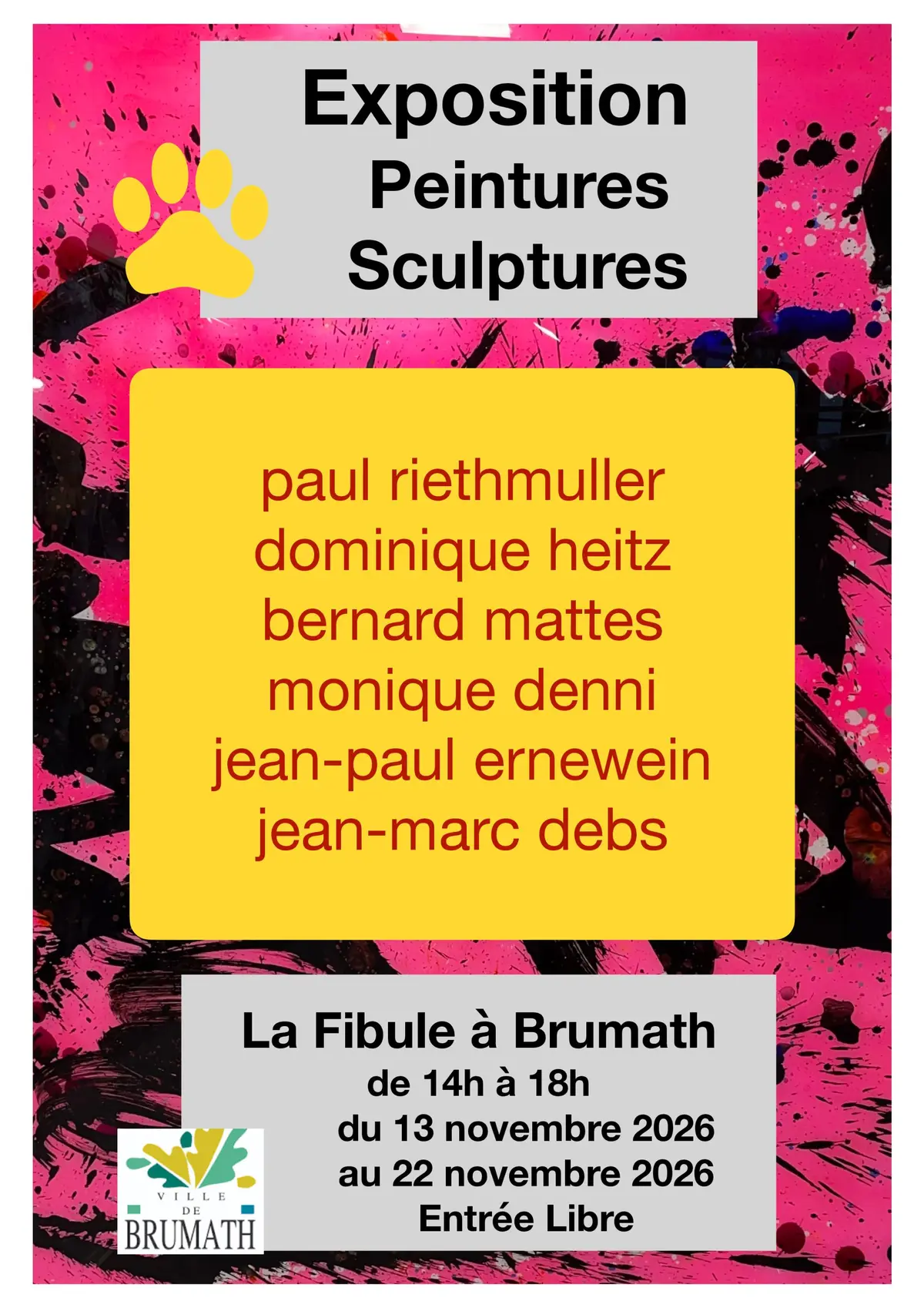 Exposition Peintures & Sculptures