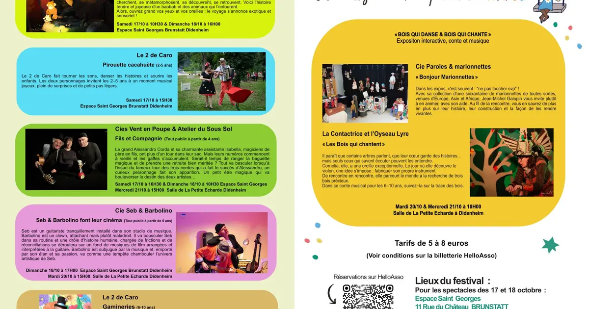 Le Rendez Vous des P'tits Veinards - Festival Jeune Public