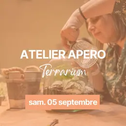 Atelier apéro terrarium