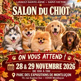 Salon du chiot et du chaton Montluçon