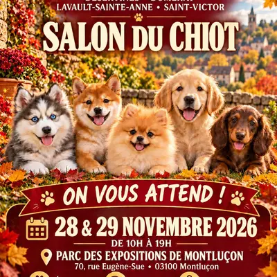 Salon du chiot et du chaton Montluçon