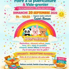 Vide grenier et foire à la puériculture 