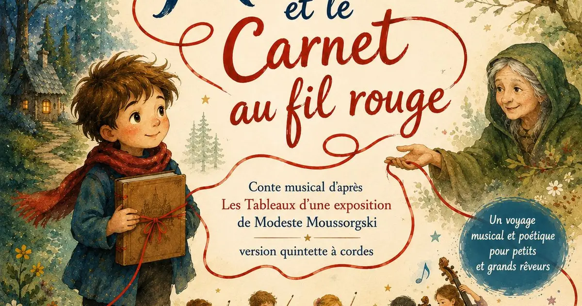 Mikhail et le Carnet au fil rouge - conte musical