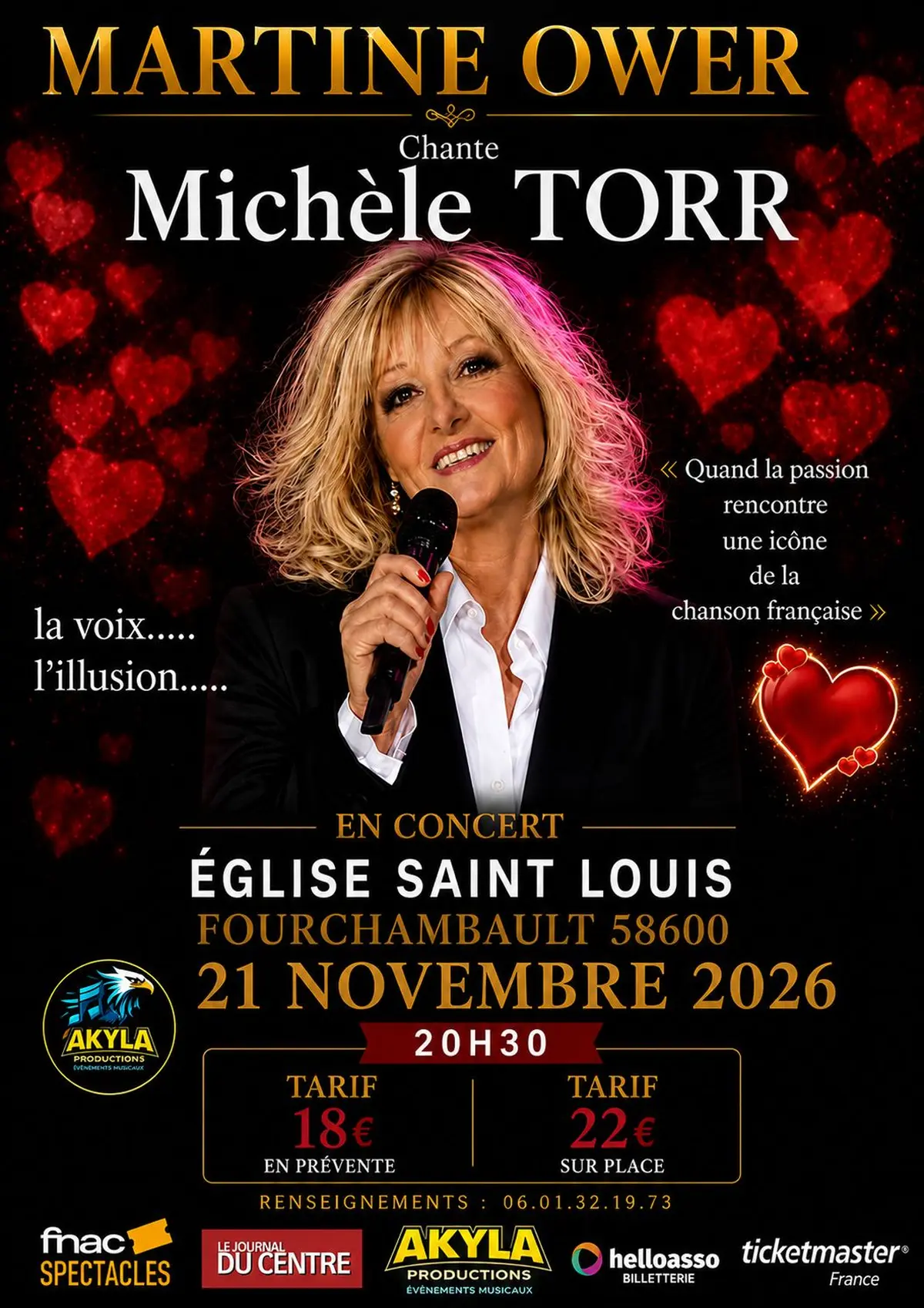 Michèle Torr par Martine Ower