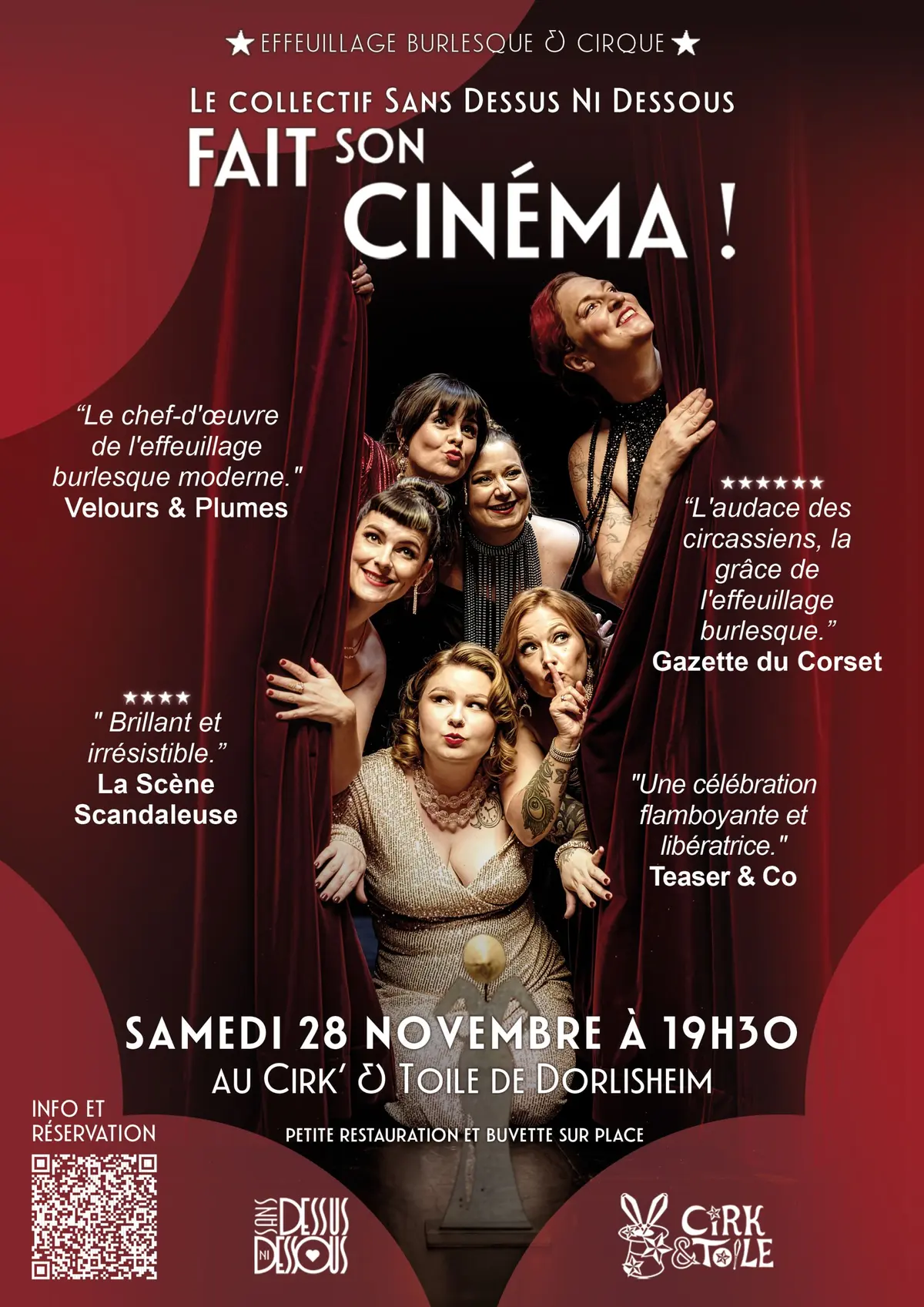 Le Collectif Sans Dessus Ni Dessous fait son cinéma !